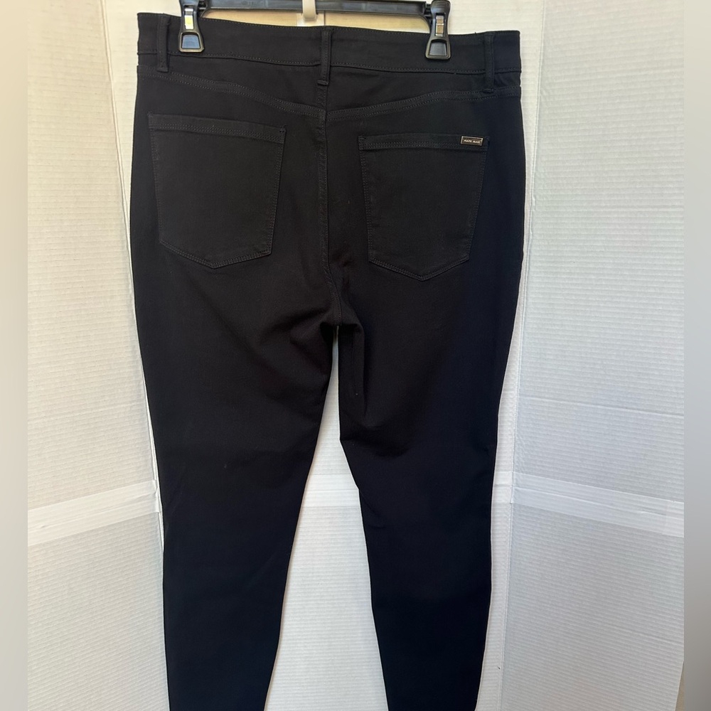 White House Black Market Black Studded Skinny Jeans - Picture 3 of 8
